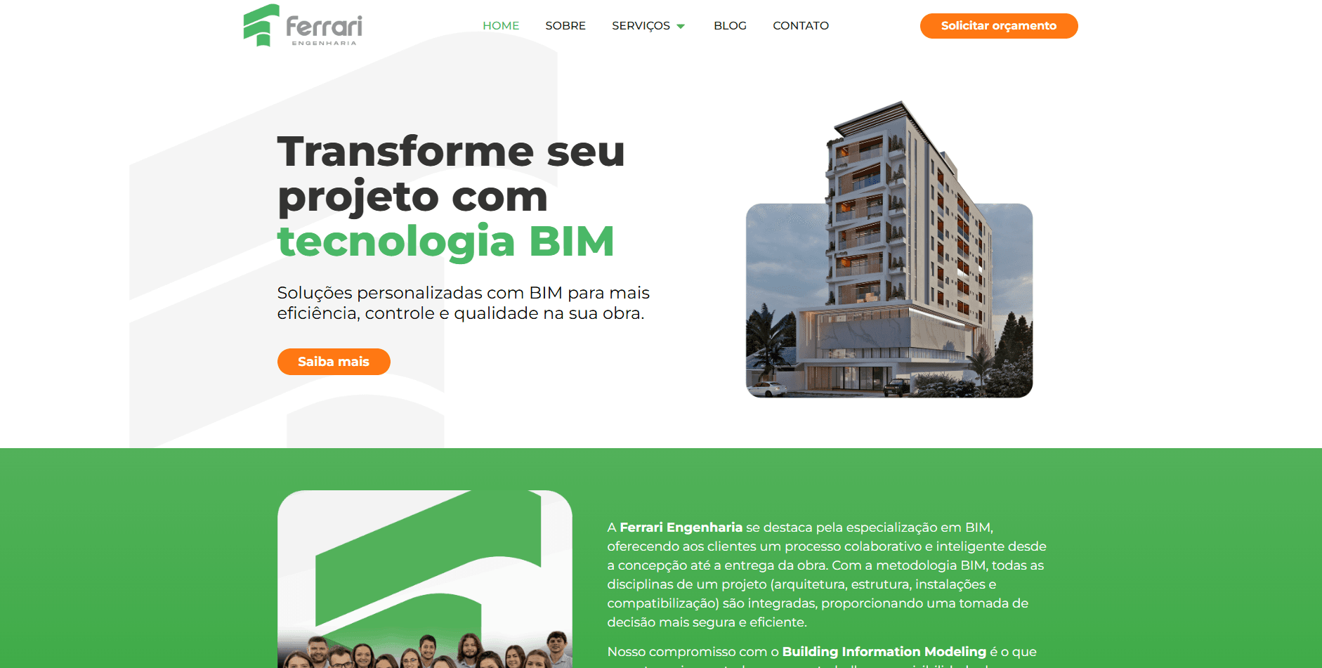 Case Ferrari Engenharia - projeto de tecnologia da Polvor